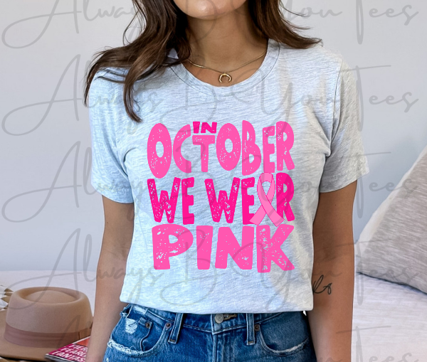 In October We Wear Pink