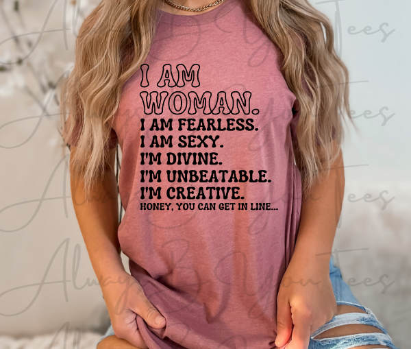 I Am Woman..