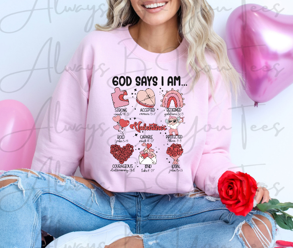 God Says I Am...