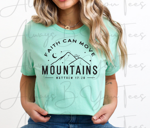 Faith Can Move Mountains